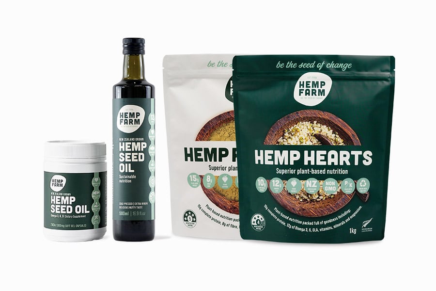 Hemp Farm superfoods and supplements